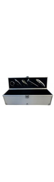 One Bottle Aluminium Gift Box with accessories